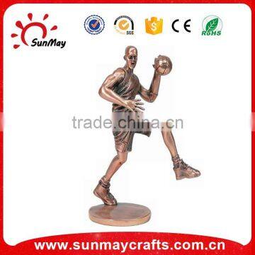 basketball sports trophy figurine