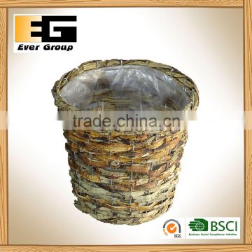 Natural Rattan Planter Flower Pot Sleeves Flower Baskets