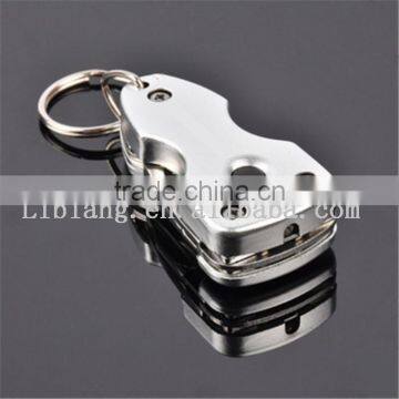 3CR13MOV Outdoor 7-in-1Portable Mini Key Ring