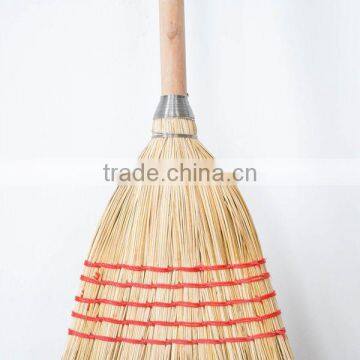 Wooden Handle Corn Broom,Garden Broom,Sorghum Broom photo-3