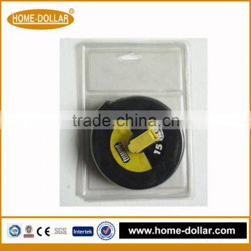 new style 15m self-locking carbon steel retractable tape measure factory