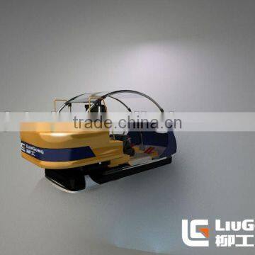 The excavator teaching simulator with CE