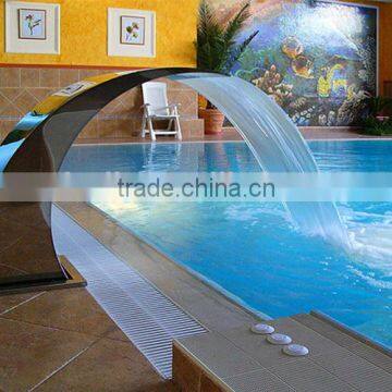 Well Effect Hydromassage Stainless Steel Spa Shower Animal Shape Protable Water Curtain for Swim Pool photo-4