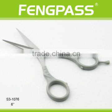 S3-1076 6" Inch 2CR13 Stainless Steel Blade With ABS Handle Salon Hairdressing Shears Scissors