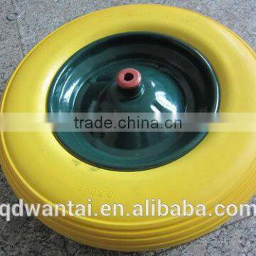 Trolley Wheelbarrow Wheel PU Wheel Solid Rubber Wheel photo-6