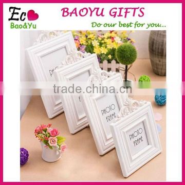 Picture Photo Frame/ White Wooden Photo Picture Frame