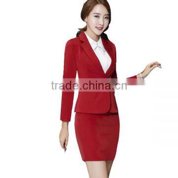 Sample Custom Fabric For Formal Office Uniforms For Women photo-2