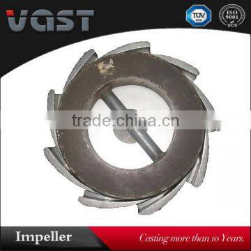 316 stainless steel impeller parts for machine