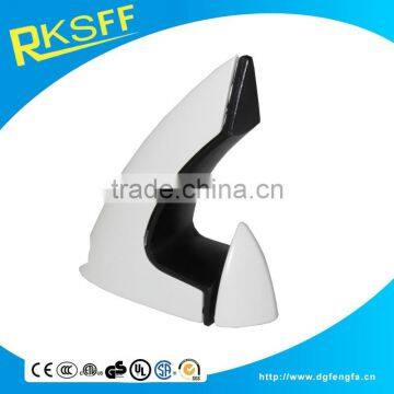 die casting zinc alloy high quality white glass holder