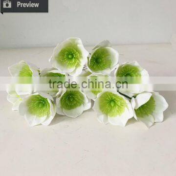 Hot Sale Big Christrose Hvid Single Decorative Artificial Sakura Flower Customized photo-3