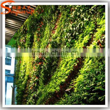 Hot Sale Artificial Green Wall Made of Artificial Ivy Fence Artificial Green Leaf Fence for Wall Decoration photo-5