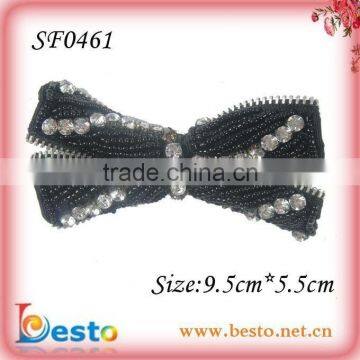 2013 Popular New Style Handmade Glass Stone Shoes Accessories Fabric Shoe Clips