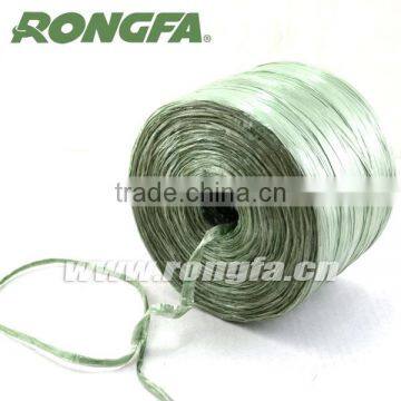 Green Plastic PP Raffia With String Bag photo-4