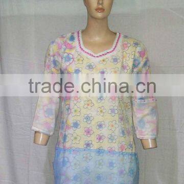 Cotton Fancy Printed Dress