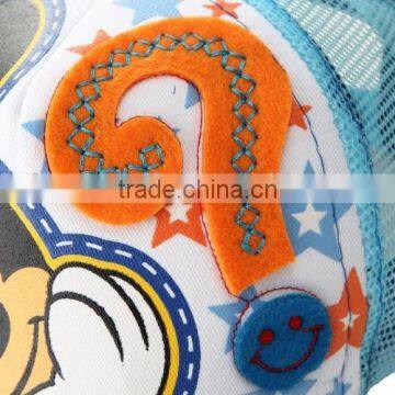 Children Mouse Cartoons Print Trucker Hat Kid Baseball Mesh Cap photo-6