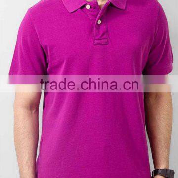 Pique polo shirt