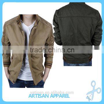 Combat Men's Jacket Wholesale 100% cotton casual Windproof Fashion Jacket for men