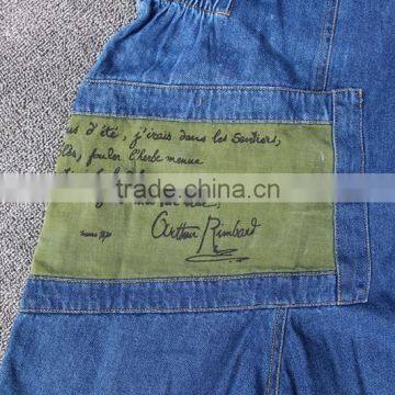 Fashion Suspender Trousers for Girls,lovely Overall for Childrens,jeans Overall for Kids photo-2