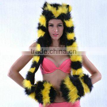 Popular Stylish Professional Manufactuer Wool Nepal Animal Hood Hats