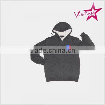 Men's fleece hoodie workwear