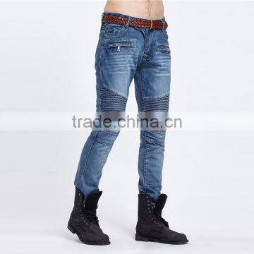Brand Men's Fashion Men's Jeans Bule Jeans Hole Personality Male Personality Pants Beggar photo-5