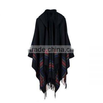 Korean Style 2017 New Year Female Scarf Coloful Stripes Jacquard 100%ACRYLIC Material 130*150cm Women Travel Cappa photo-2