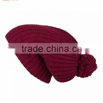 Cutom Winter Beanie Hats With Pom Poms photo-3