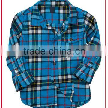 Winter long sleeve keep warm brushed check casual flannel shirts for men