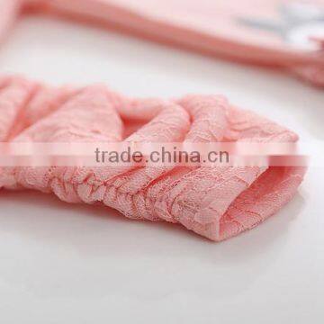 2016 Spring/autumn Child Girl Cute Leggings Baby Girl Lace Leggings Rabbit Leggings for Girls photo-3