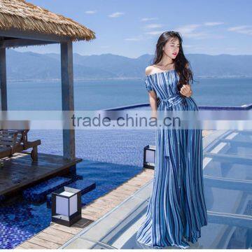 Z&M Maxi Beach Dress Ladis Maxi Dress Women Sexy Dress photo-6