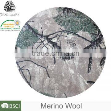 Wholesale Woolen Fabric OEM, Camouflage Knitted Wool Fabric photo-2