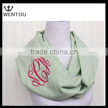 Wholesale Preppy Monogrammed Scarf