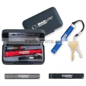 Mag-Lite Solitaire Flashlight - features one AAA alkaline battery, nylon lanyard and comes with your logo