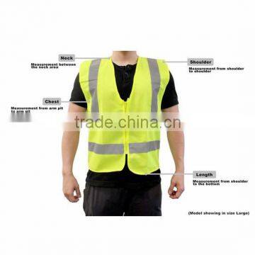 High Quality Roadway Protective Orange Mesh Safety Vest photo-2