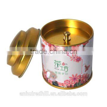 factory custom printed tea metal tin box