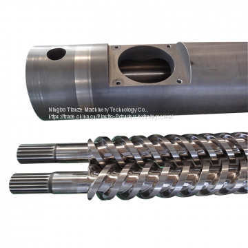Screw & Barrel for Plastic Pipe Extrusion Machines