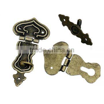 Zinc Based Alloy & Iron Based Alloy Case Locks Antique Bronze 6.3cm X3.9cm 4.8cm X1.6cm photo-3
