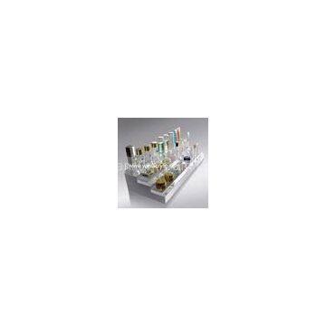 Transparency Chemical Resistance Perspex Cosmetic Holder / Acrylic Product Display