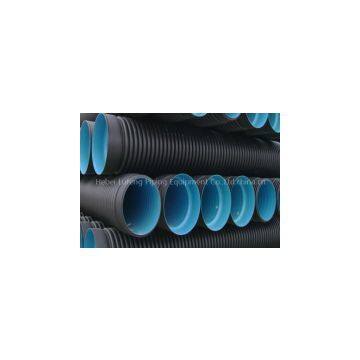 HDPE double wall corrugated pipe