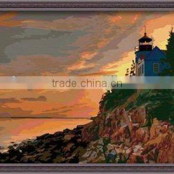 oil painting ,Digital oil painting (oil painting by numbers)MJ003-0