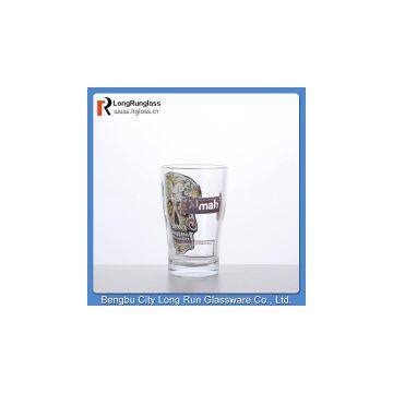 LongRun 4oz Skeleton Sprinting Whisky Shot Glass Glasses Wholesale photo-2