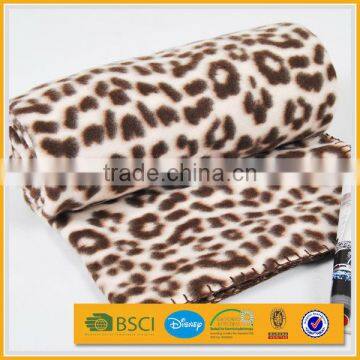 luxury spanish snuggle fancy leopard print newborn winter baby blanket