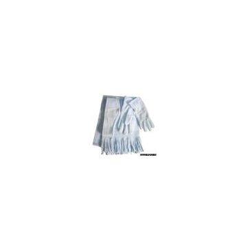 Sell Hair Band, Gloves And Scarf Fleece Set For Lady