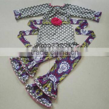 Fall Children Costumes Clothes Baby Girl Clothing Sets New Fashion Kids Boutique Outfits