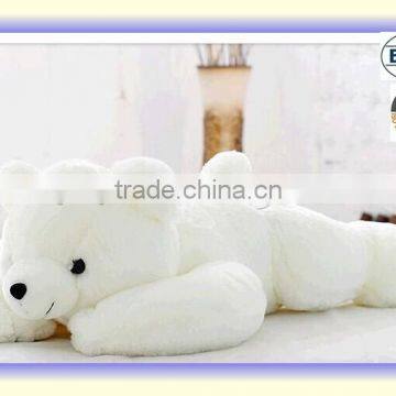 Custom Stuffed Polar Bear Toys With Hats and Clothes photo-4