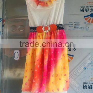 2015 Summer Dress Chiffon Dress Girl Dress