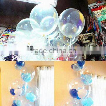 10inch 12inch Transparent Color Round Balloon, Clear Balloon for Party Decoration