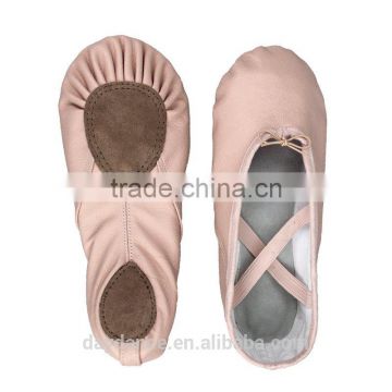 Split Soft Sole Dance Shoe Genuine Leather Ballet Shoes For Women