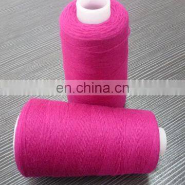 Factory low wholesale price knitting wool yarn 2/24NM