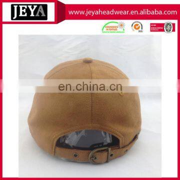 Wholesale 6 Panel Baseball Cap Custom Suede Baseball Cap photo-4